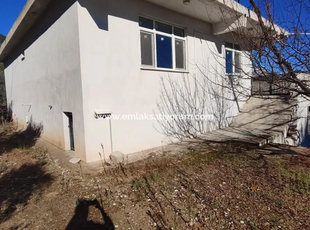 120 M2, 3 1 Single Storey House For Sale On 8500 M2 Land With Sea And Nature View In Antalya Finike Alacadağ