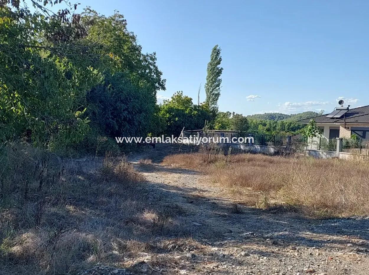 For Sale In Köyceğiz Poplar, 80 M2 Construction License Ready 1.200 M2 Zoned Land