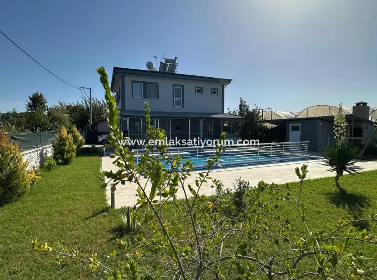 4 1 Furnished Villa In Muğla Dalyan Eskiköy Annual Rental