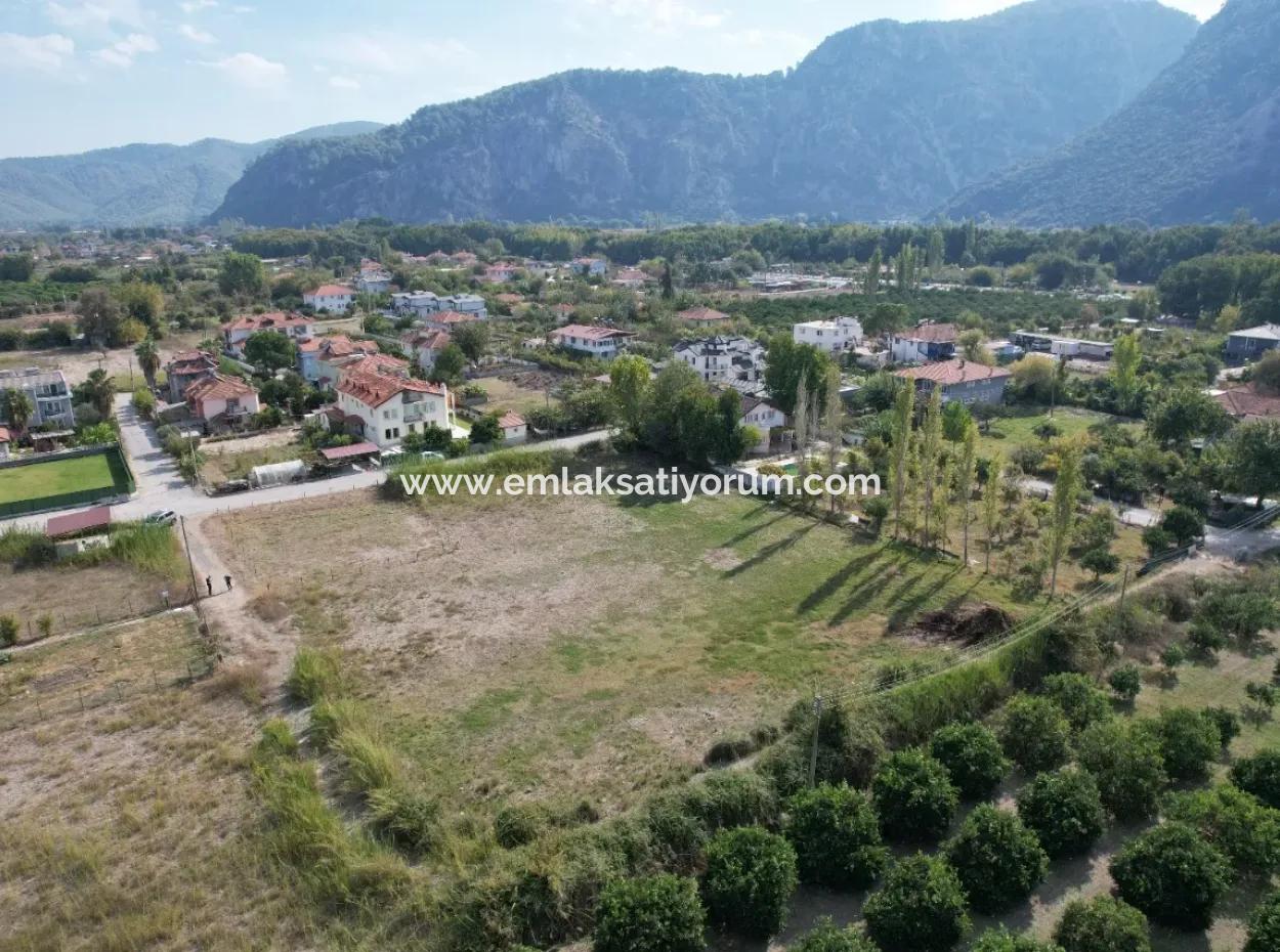 Ortaca Okçular 530 M2 Land For Sale Suitable For Investment