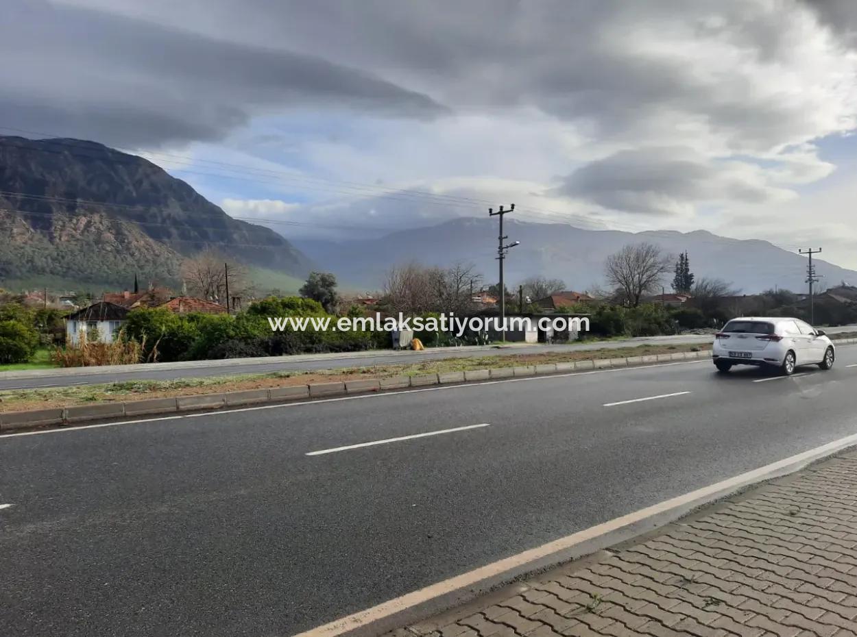 2.800 M² Commercial/Residential Zoned Land For Sale In Köyceğiz Toparlar Facing The Main Road