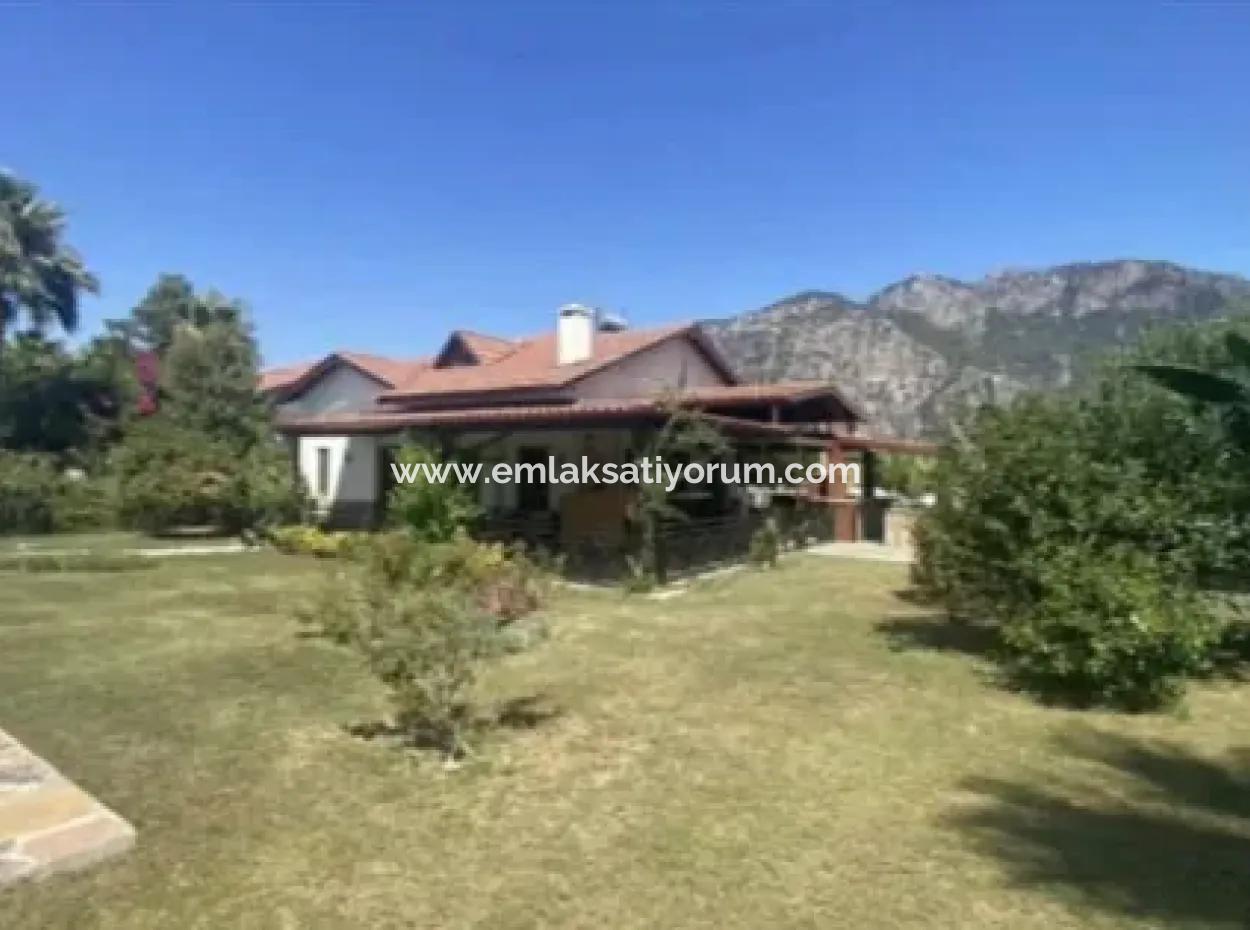 3 In 1 Villa In 1700 M2 Plot In Dalyan