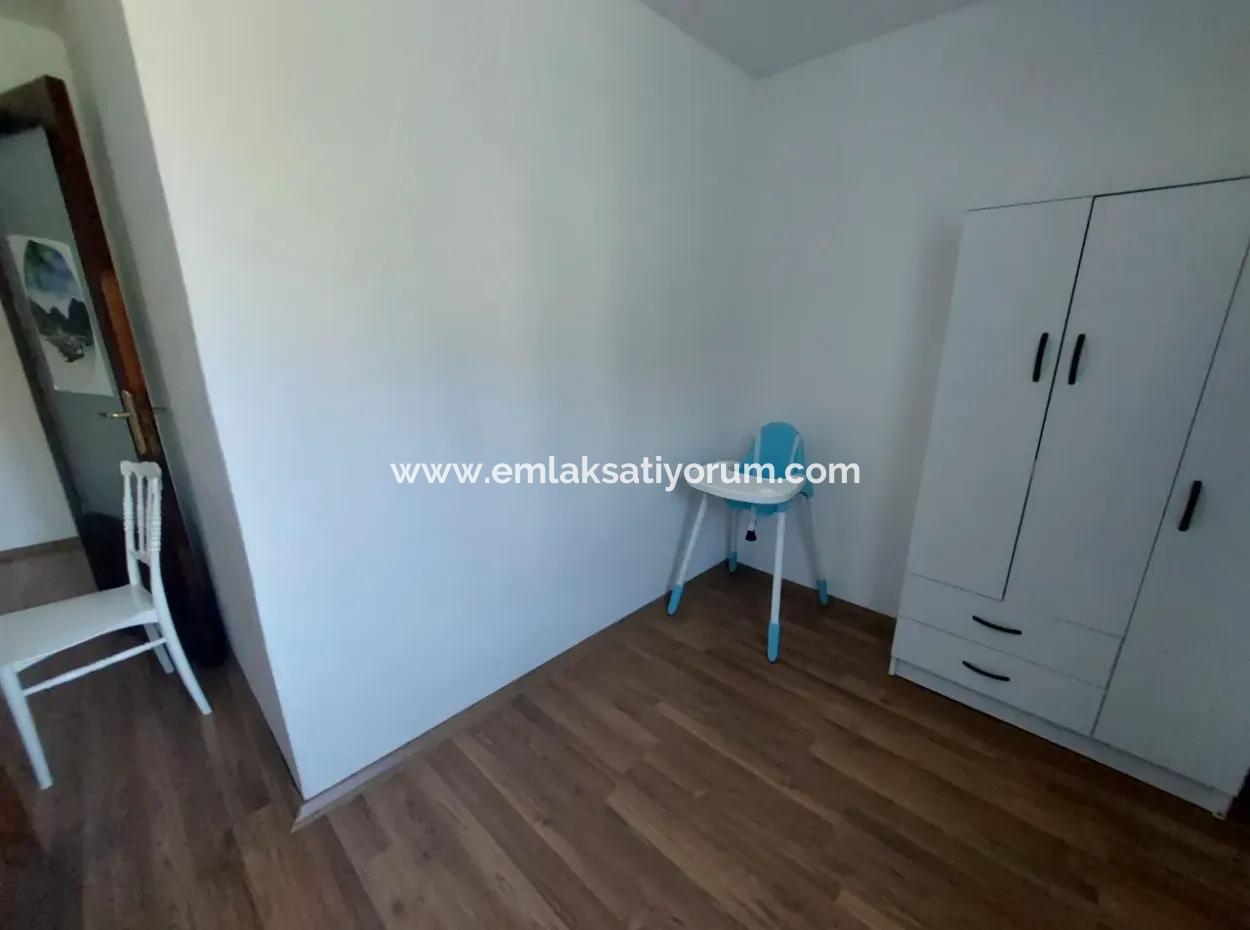 On 400 M2 Land In Ortaca Okçular, 100 M2 2 1 Detached Furnished House With Swimming Pool For Rent