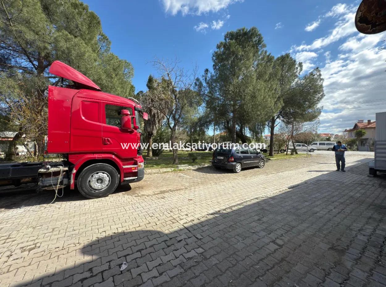 70M2 Industrial Shop For Sale In Ortaca Industrial Estate.