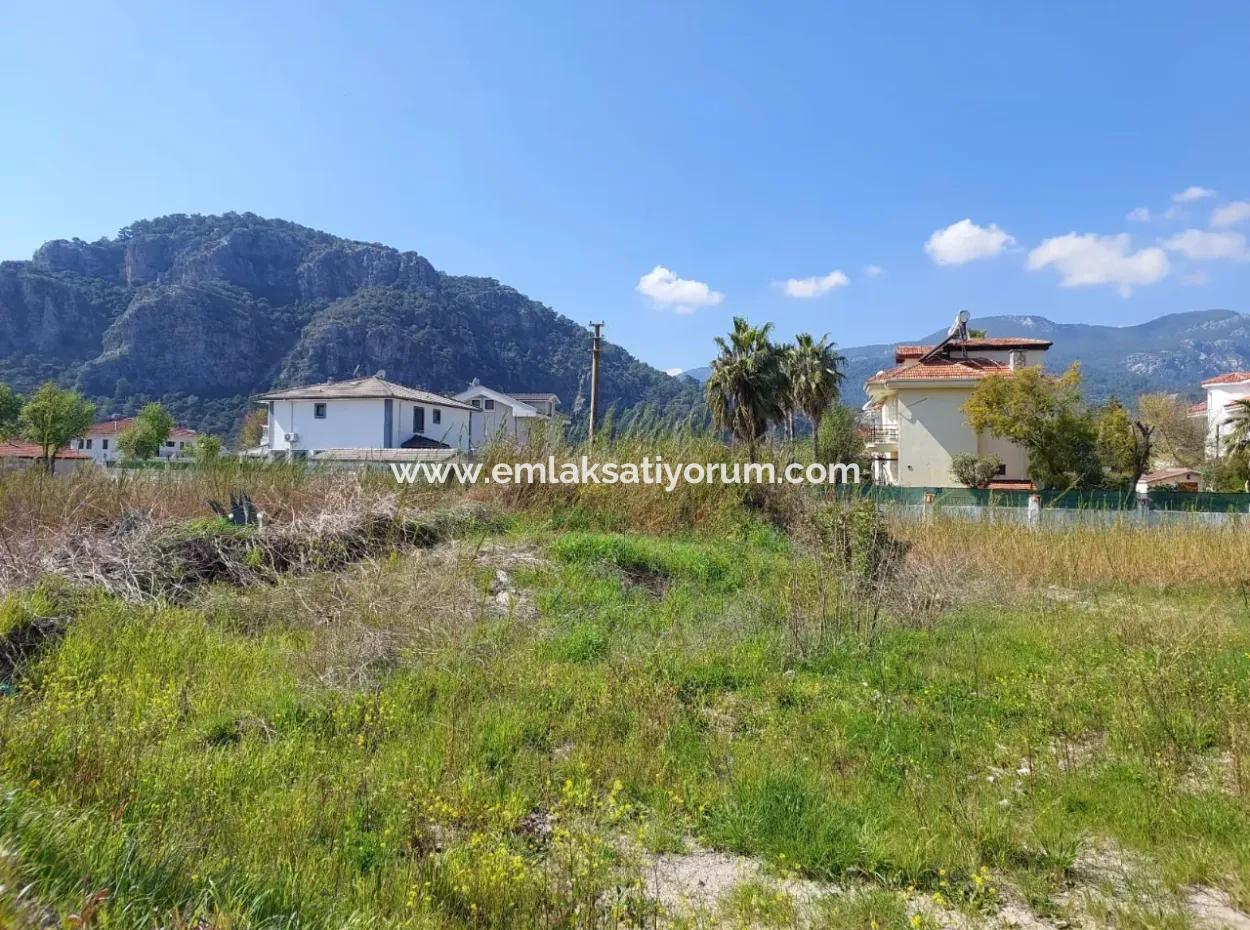 500 M2 Land For Rent In Dalyan Gülpınarda Busy Street