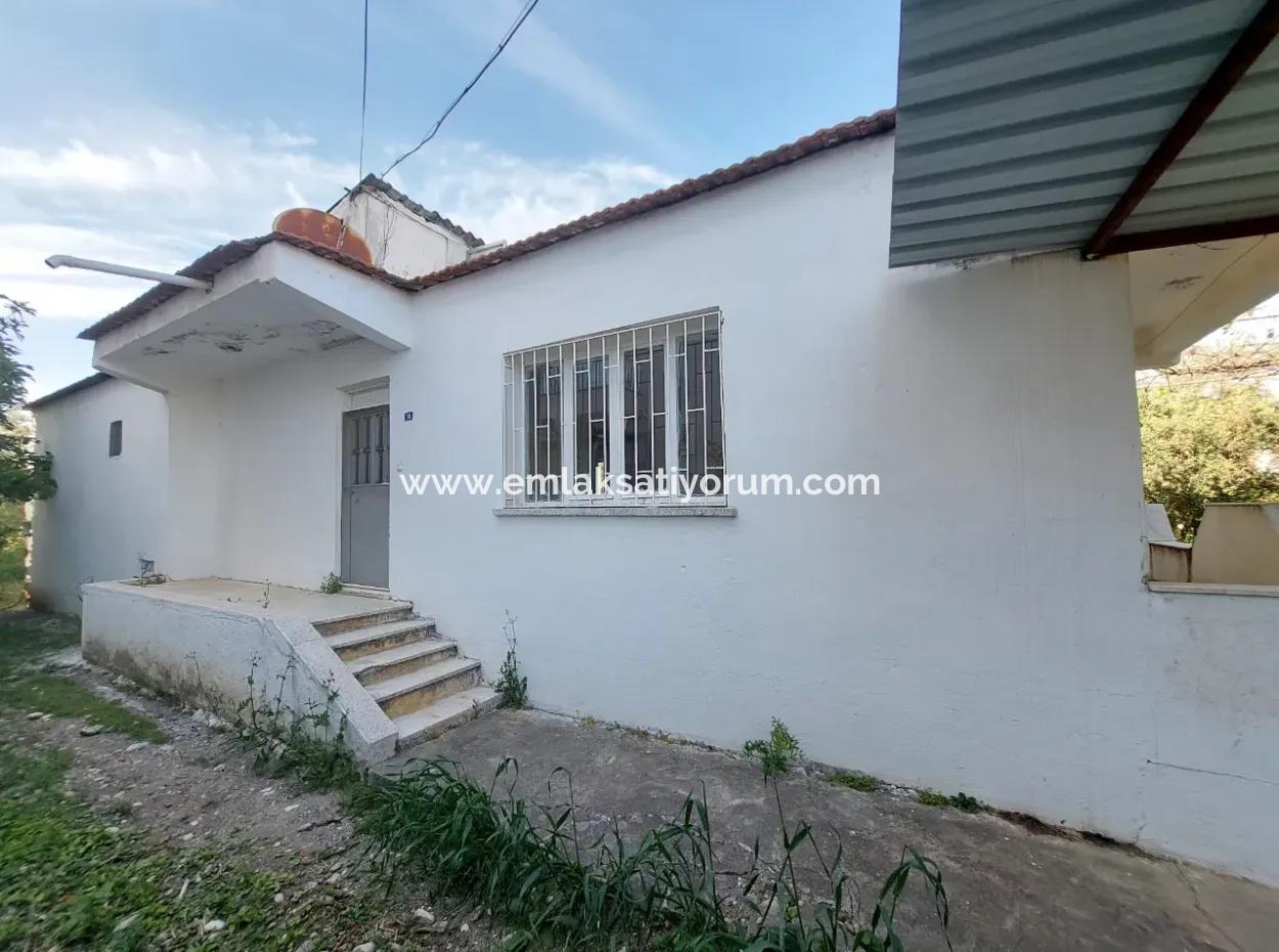 508 M2 Zoned Land And Detached House For Sale In Ortaca Cumhuriyet