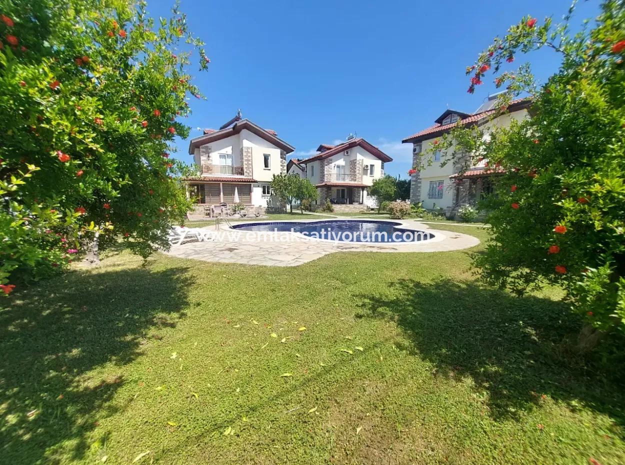 Independent And Well Maintained 4 In 1 Duplex Villa For Sale In Muğla, Ortaca, Dalyan