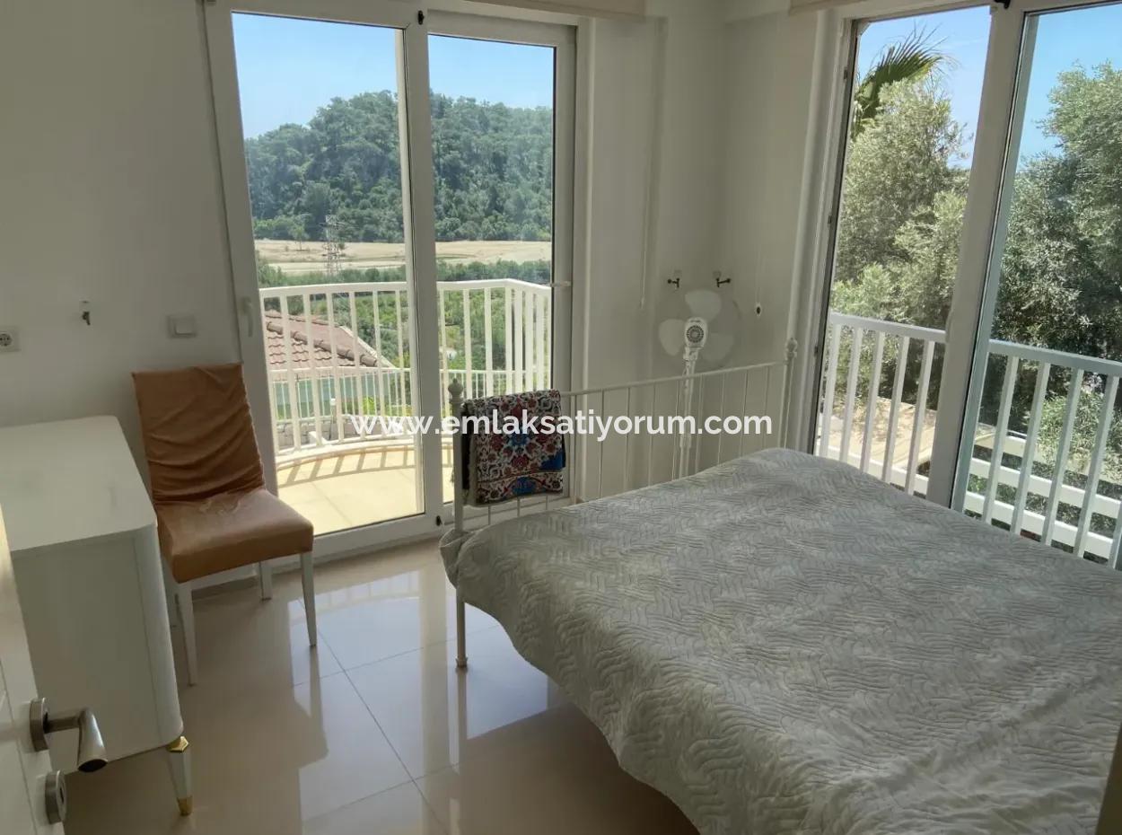 For Sale 3 In 1 Duplex With Swimming Pool On A 400 M2 Plot In Sarigerme, Mugla 