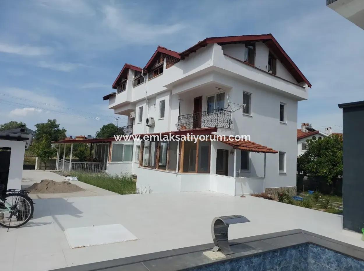 Muğla Dalyanda, Furnished 110 M2 2 1 Apartment With Swimming Pool For Rent