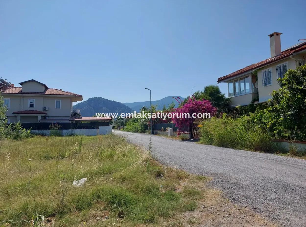 500 M2 Detached Bargain Land For Sale In Dalyan Center