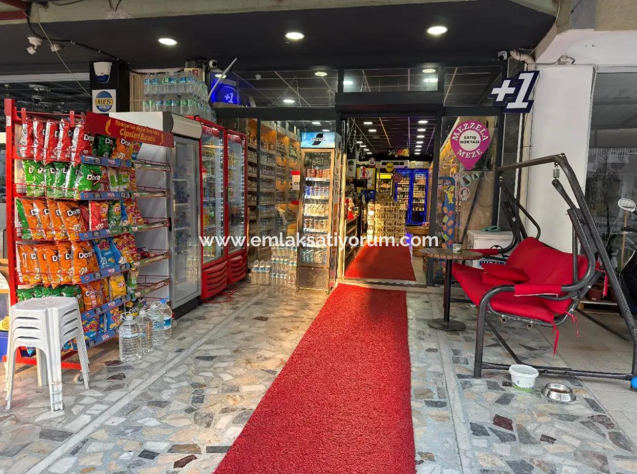 210 M2 Tekel Market For Rent On The Busiest Street Of Ortaca.