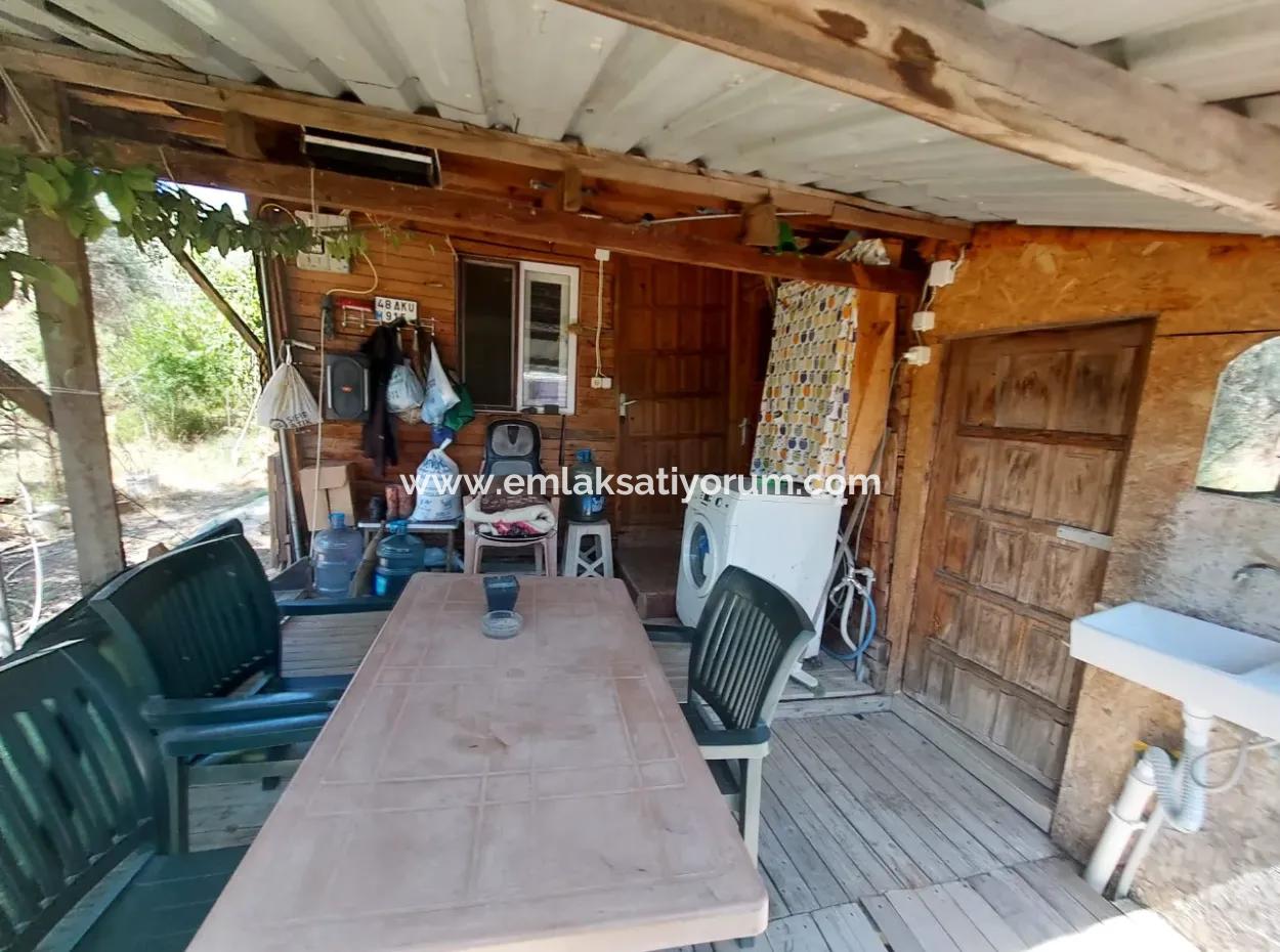 For Sale With A Numbered Building On 2.500M2 Treasury Land In Ortaca Eskiköy