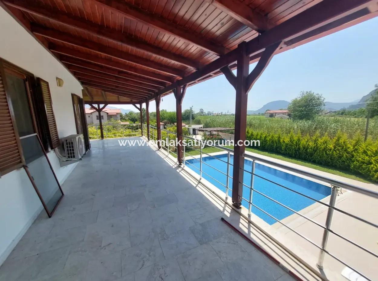 Luxury Triplex With Swimming Pool In 7 500 M2 Pomegranate Garden In Mugla Dalyan