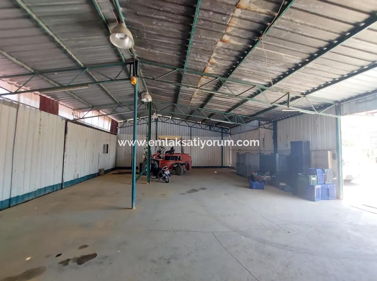 60 M² Full Use Warehouse For Rent In Dalyan, Muğla
