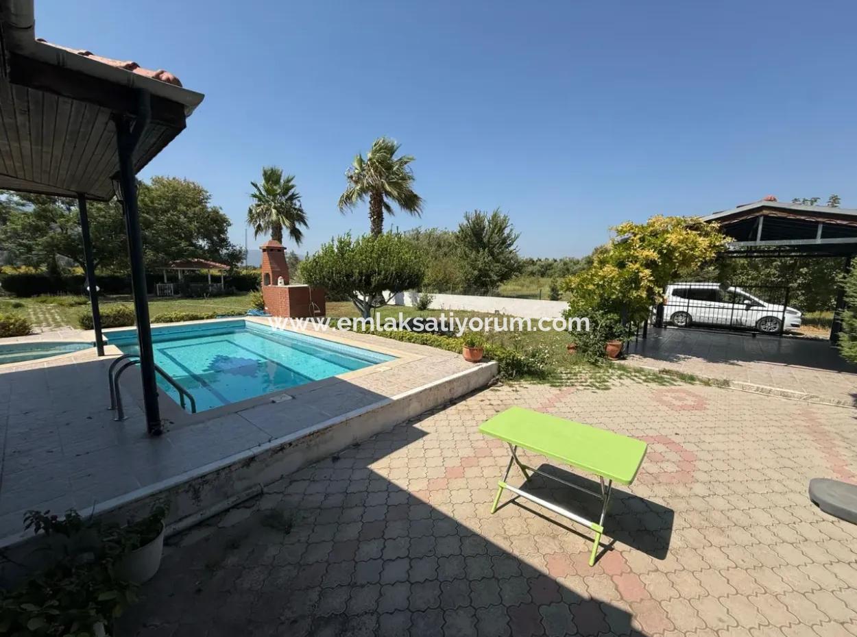 Ortaca, Dalyan 3 In 1, 100 M2 Villa With Swimming Pool On 4.500M2 Land