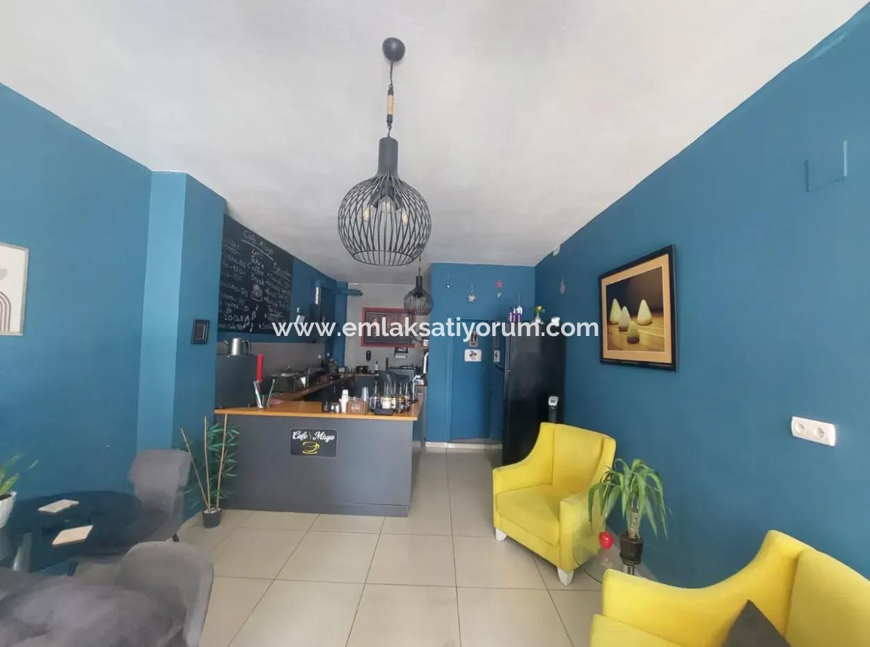 Workplace Cafe Close To The Lake In The Center Of Muğla Köyceğiz Is For Sale