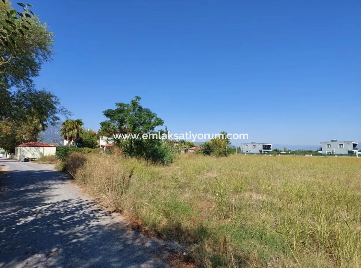 Land Within The Zoning Plan Of 500 M2 Detached Title Deed In Ortaca Archers Is For Sale