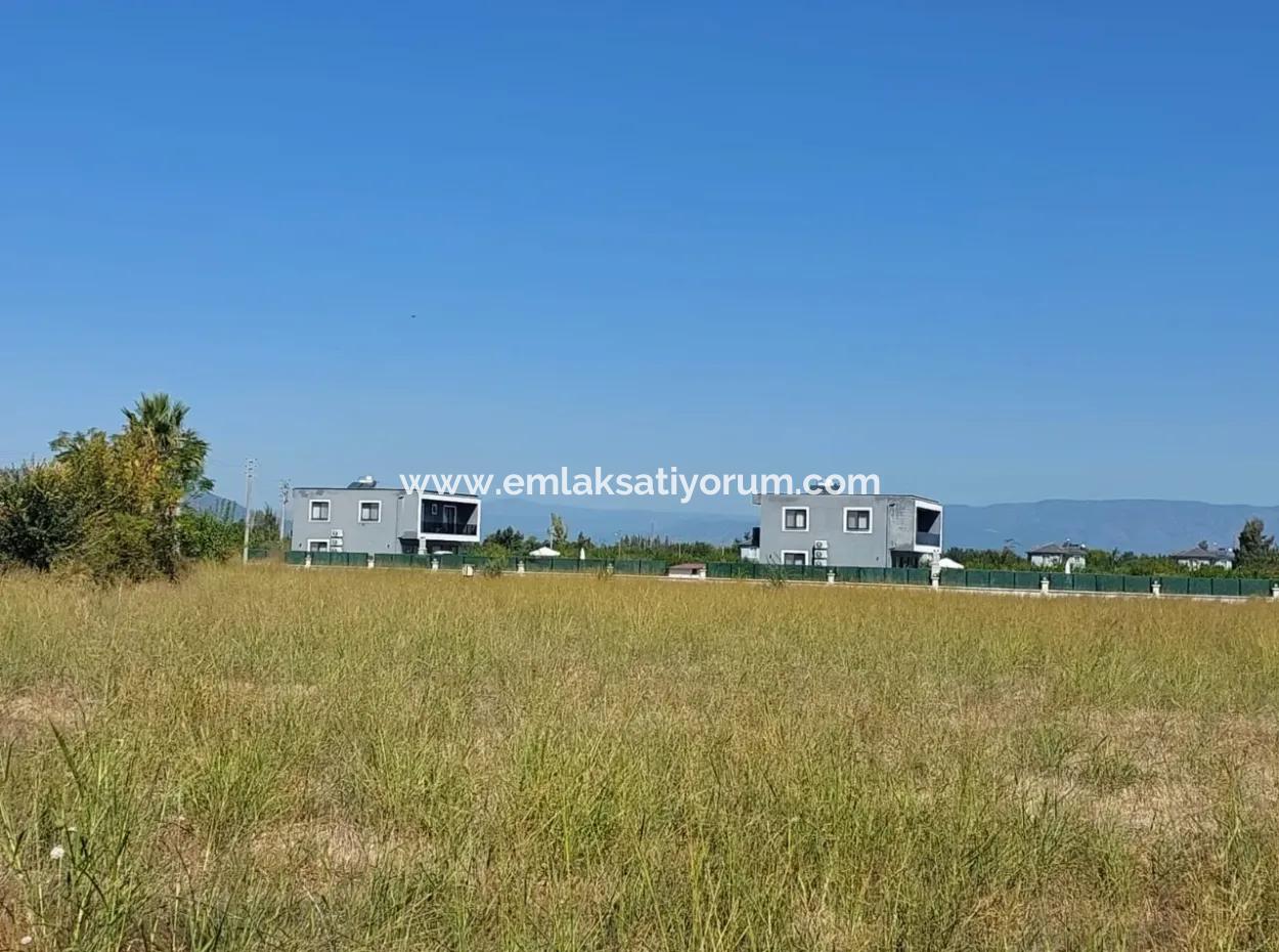 Land Within The Zoning Plan Of 500 M2 Detached Title Deed In Ortaca Archers Is For Sale