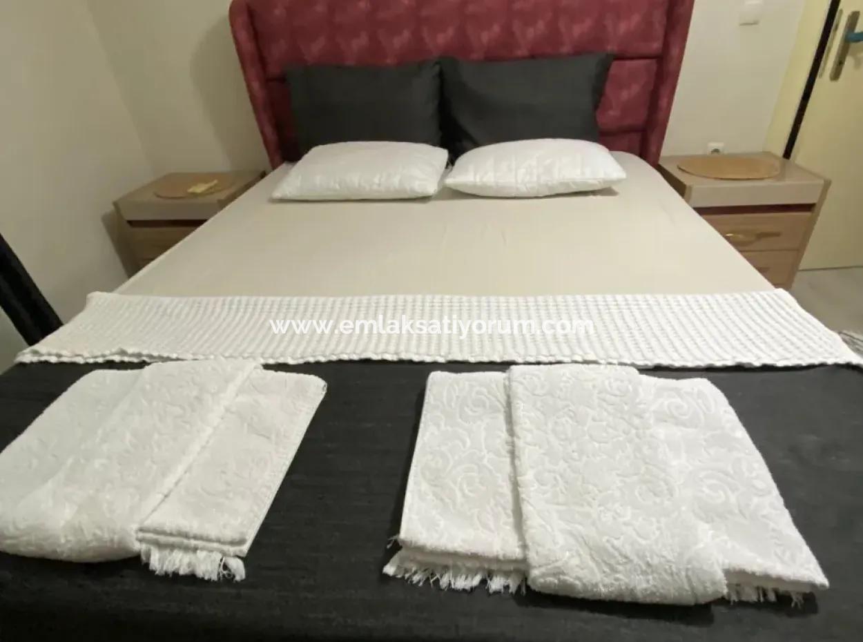 Ortaca Ekşiliyurt 2 1 Furnished Apartment For Rent On A Plot Of 700 M2 With Swimming Pool