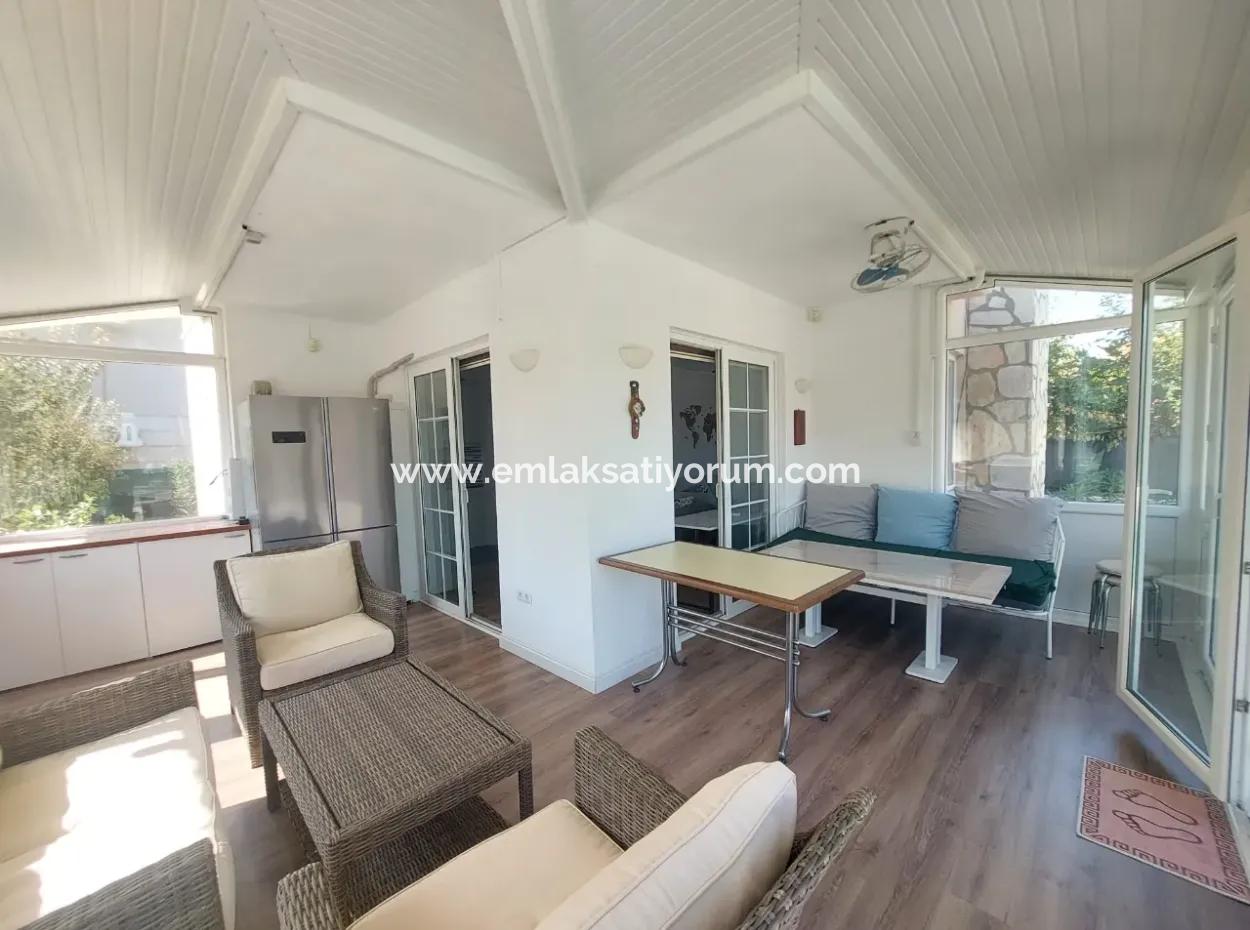 Furnished 3 1 Winter Balcony Villa With Detached Swimming Pool In Dalyan For Rent