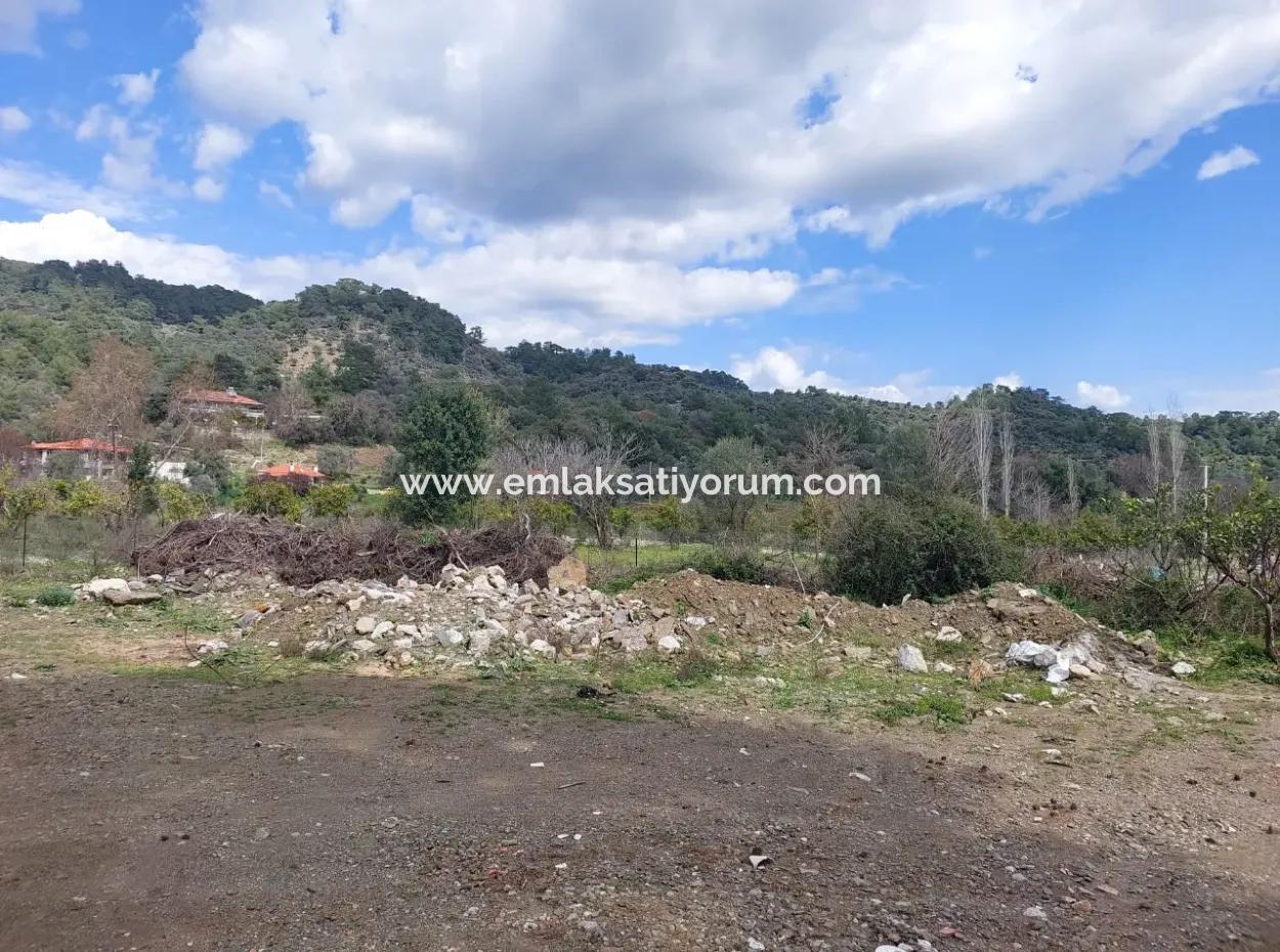 1 000 M2 Land For Sale In Muğla Köyceğiz Çandır Center