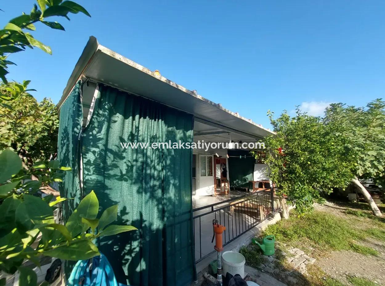 130 M2, 2 1 Village House On 1 330 M2 Detached Land In Ortaca Ekşiliyurt For Sale Or Partially Exchanged For An Apartment