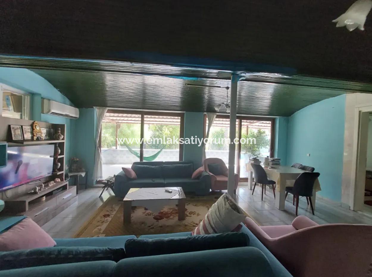 Detached House With Swimming Pool, Mountain And Nature View In Muğla Ortaca Okçular For Sale