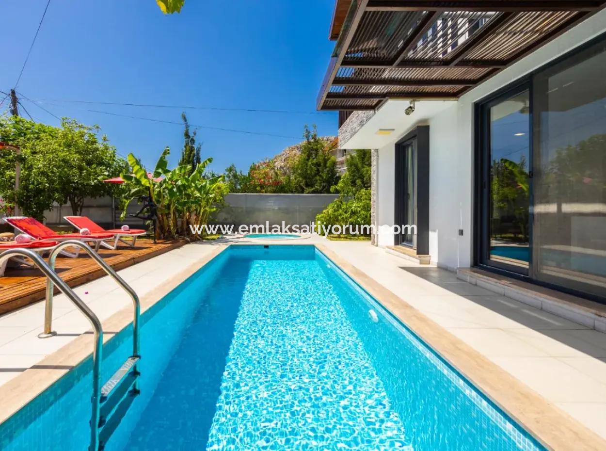 Furnished Luxury Villa With Swimming Pool In Dalyan For 6 Months Rent