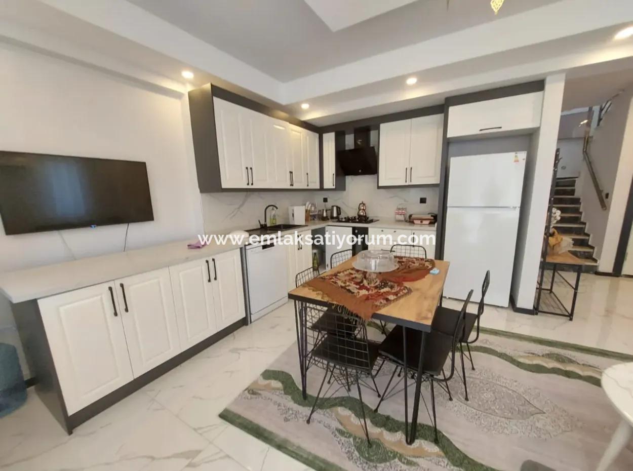 Duplex With Detached Swimming Pool In Muğla Dalyan Complex For Sale