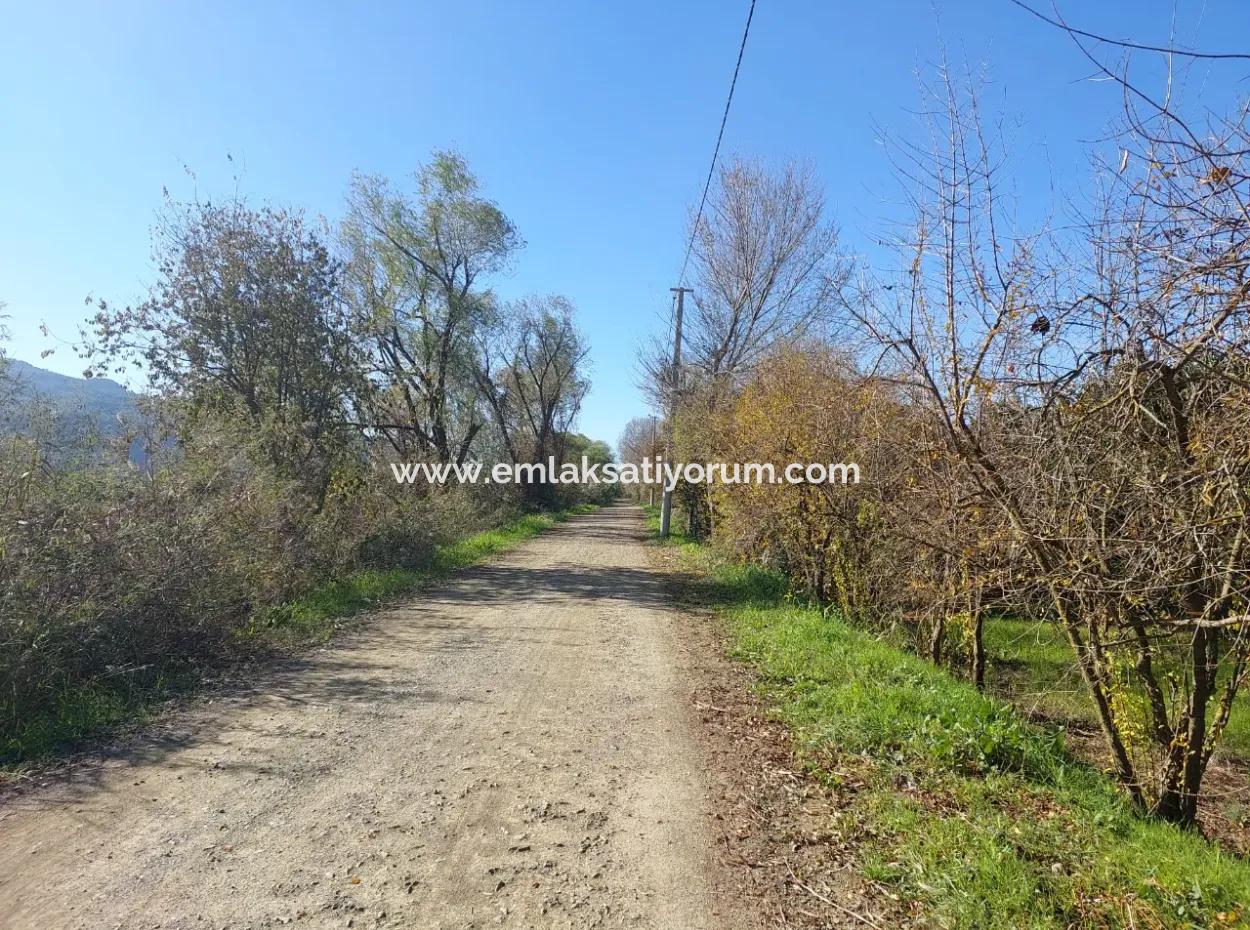 1000M2 Detached Land With 250 M2 Construction Right In Ortaca Okçular For Sale