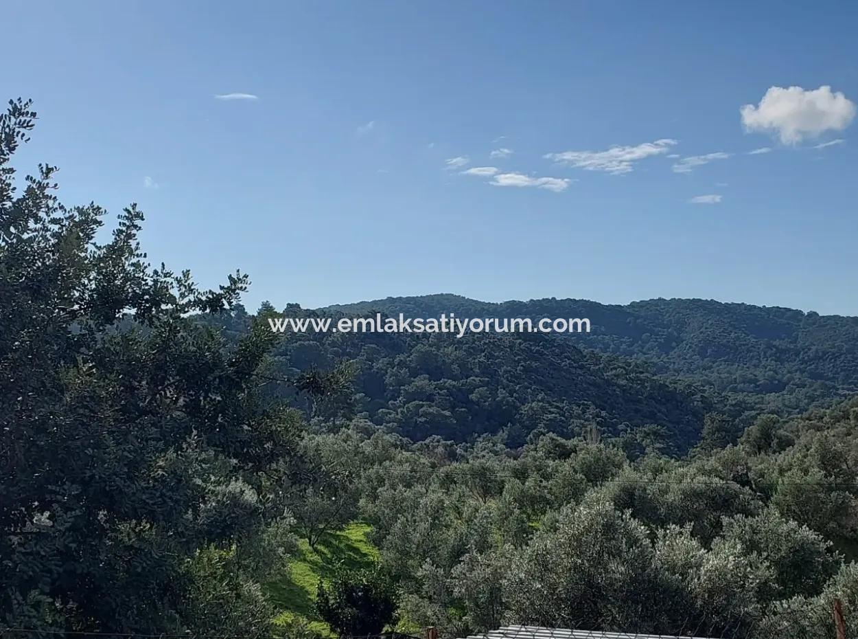 Ortaca Gökbel Detached 2 640 M2 Land With Sea View For Sale