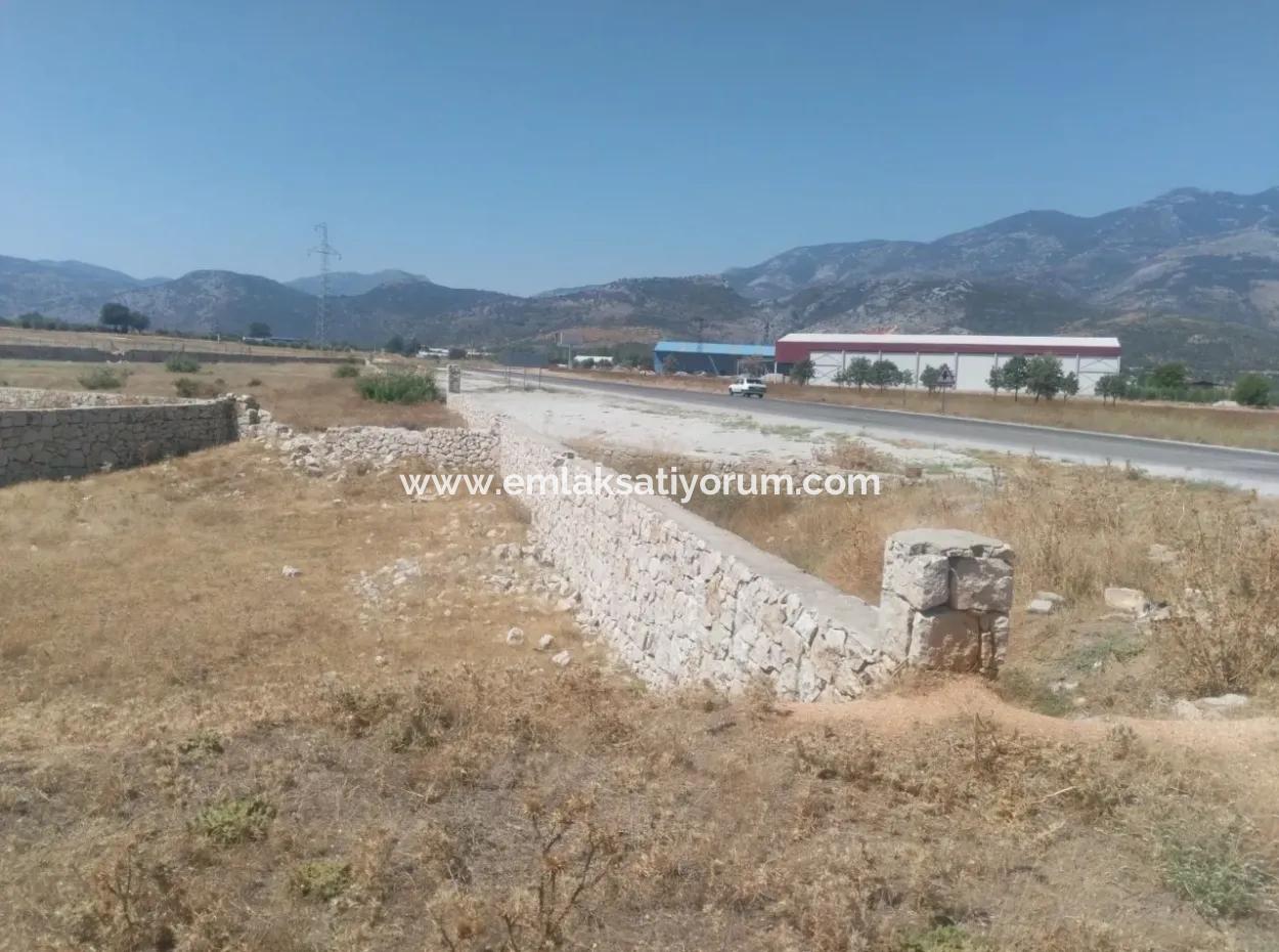 Land For Sale In Seydikemer Blowing Zero On The Main Road