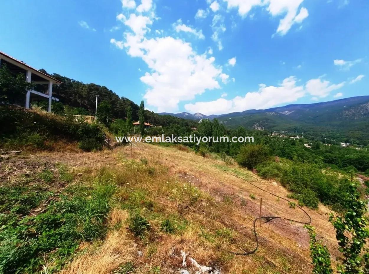 Köycegiz Yayla, Agla Village For Sale Detached Land Suitable For Investment With Lake View