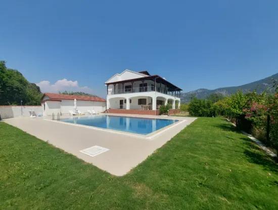 Luxury Triplex With Swimming Pool In 7 500 M2 Pomegranate Garden In Mugla Dalyan