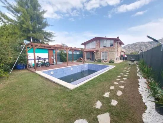 3 1 Furnished Duplex Seasonal Rental On A 350 M2 Plot In Muğla Dalyan