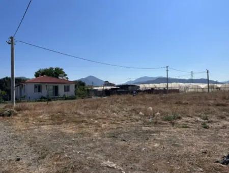 515 M2 Corner Zoned Land In Ortaca Karaburun Urgent Sale Or Exchange