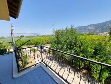 3 1 Unfurnished Duplex Villa For Rent In Ortaca Dalyan, Mugla