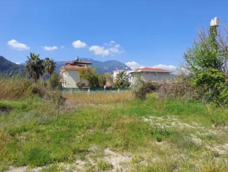1000 M2 Commercial Zoned Lands On Dalyan Gülpınarda İşlek Street Will Be Given In The Form Of Build Operate Transfer