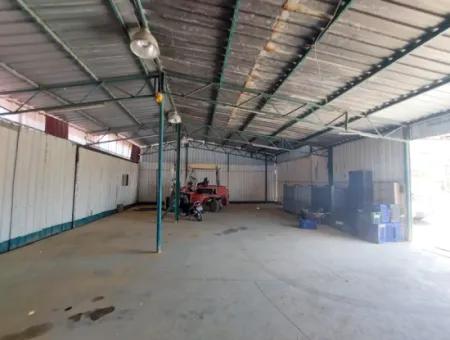 60 M² Full Use Warehouse For Rent In Dalyan, Muğla