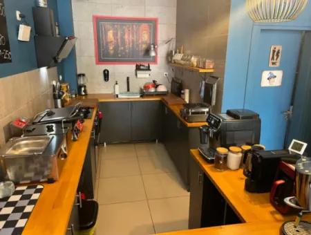 Workplace Cafe Close To The Lake In The Center Of Muğla Köyceğiz Is For Sale