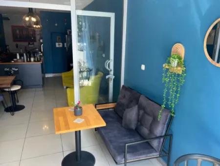 Workplace Cafe Close To The Lake In The Center Of Muğla Köyceğiz Is For Sale
