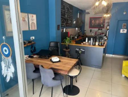 Workplace Cafe Close To The Lake In The Center Of Muğla Köyceğiz Is For Sale