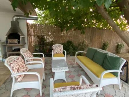 Ortaca Ekşiliyurt 2 1 Furnished Duplex For Rent On A 700 M2 Plot With Swimming Pool