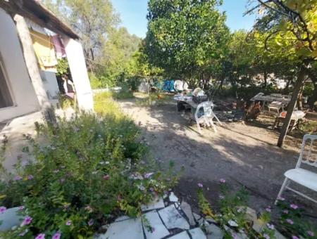 Köyceğiz Çandır Dalyan Canal Zero 865 M2 House And Restaurant For Sale