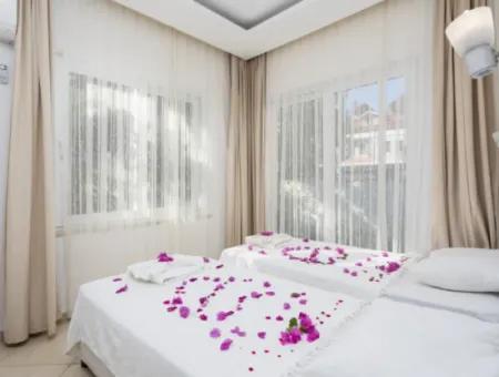 120 M2, 3 1 Furnished Villa With Swimming Pool In Muğla Dalyan 6 Months Rent