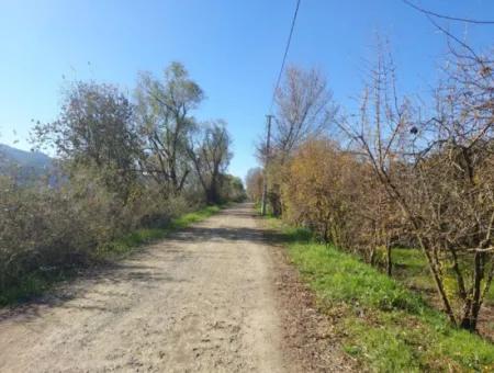 1000M2 Detached Land With 250 M2 Construction Right In Ortaca Okçular For Sale