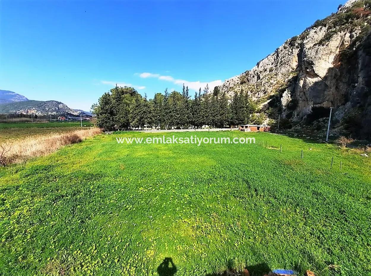 Muğla Dalyanda 3500 M2 Arazide 120 M2 Tek Katlı Müstakil Ev Satılık