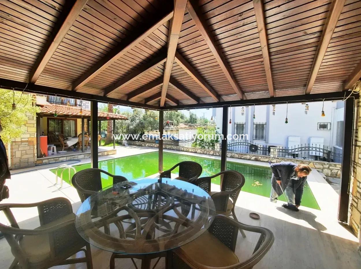 Muğla Dalyan Merkezde Eşyalı 2 Dubleks Villa Yıllık Kiralık