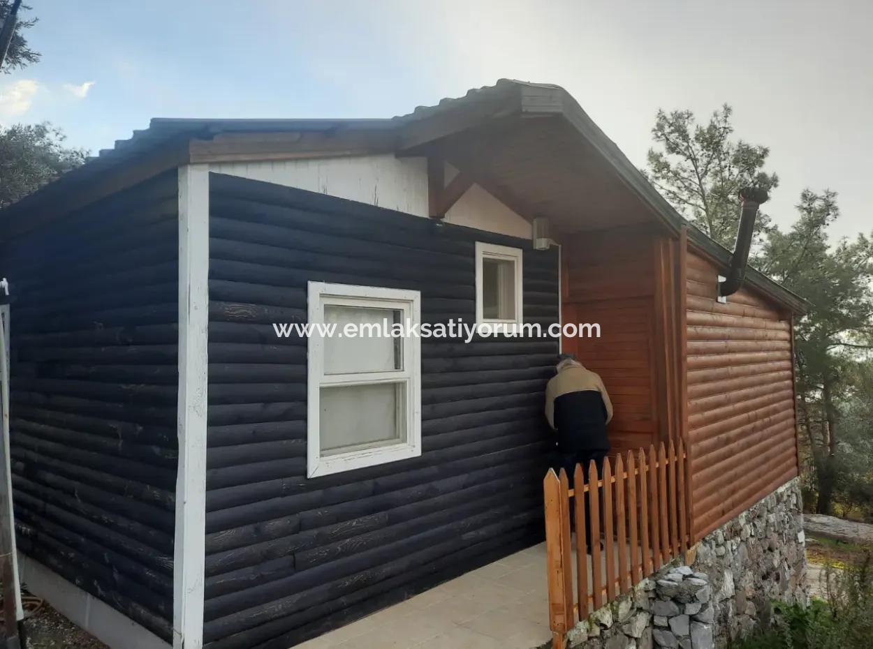 Muğla Ortaca Gökbelde Deniz Manzaralı 1+1 Eşyalı Müstakil Ev Yıllık Kiralık