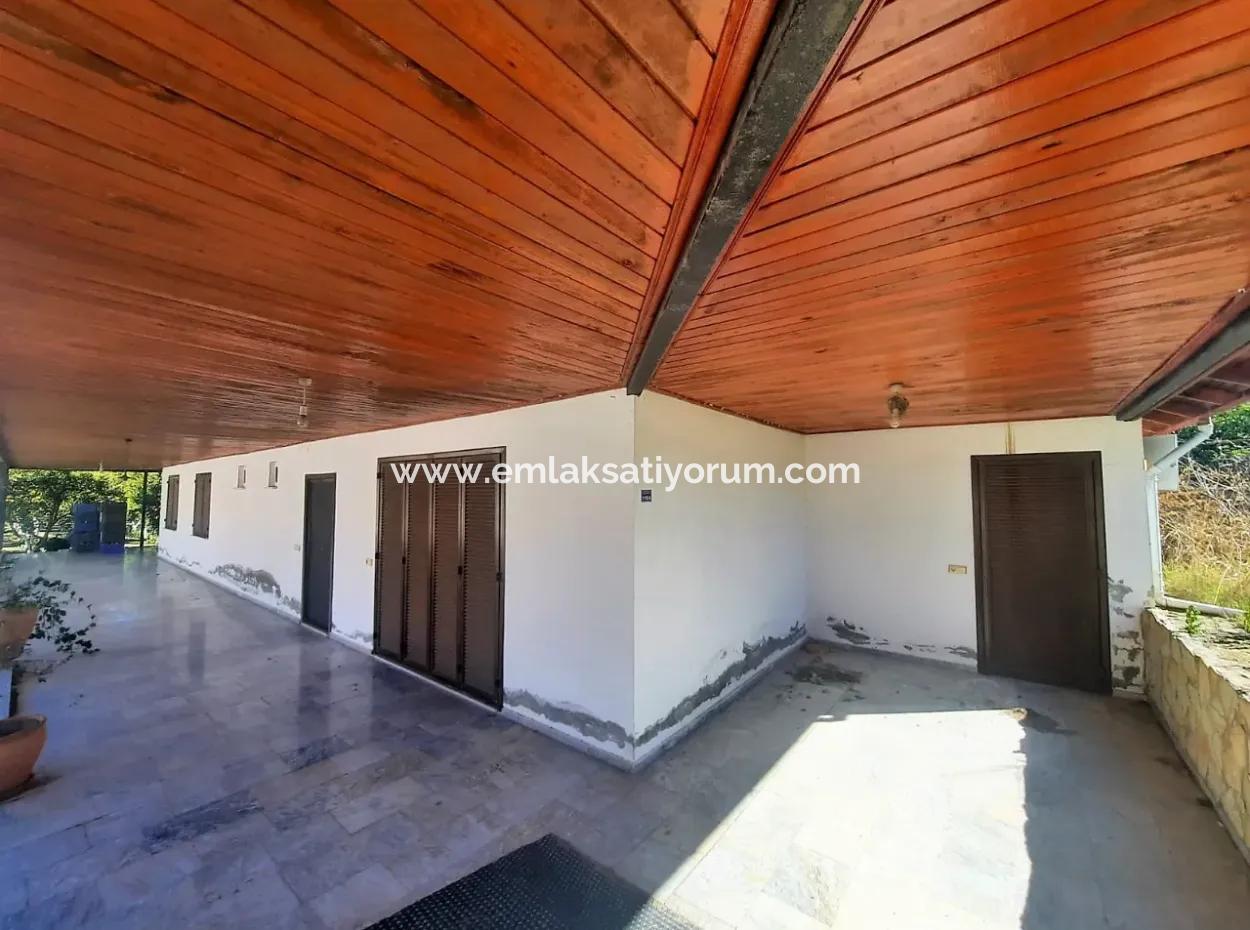 Köyceğiz Döğüşbelende 5179 M2 Bahçe İçinde 2 Adet Müstakil Ev Satılık